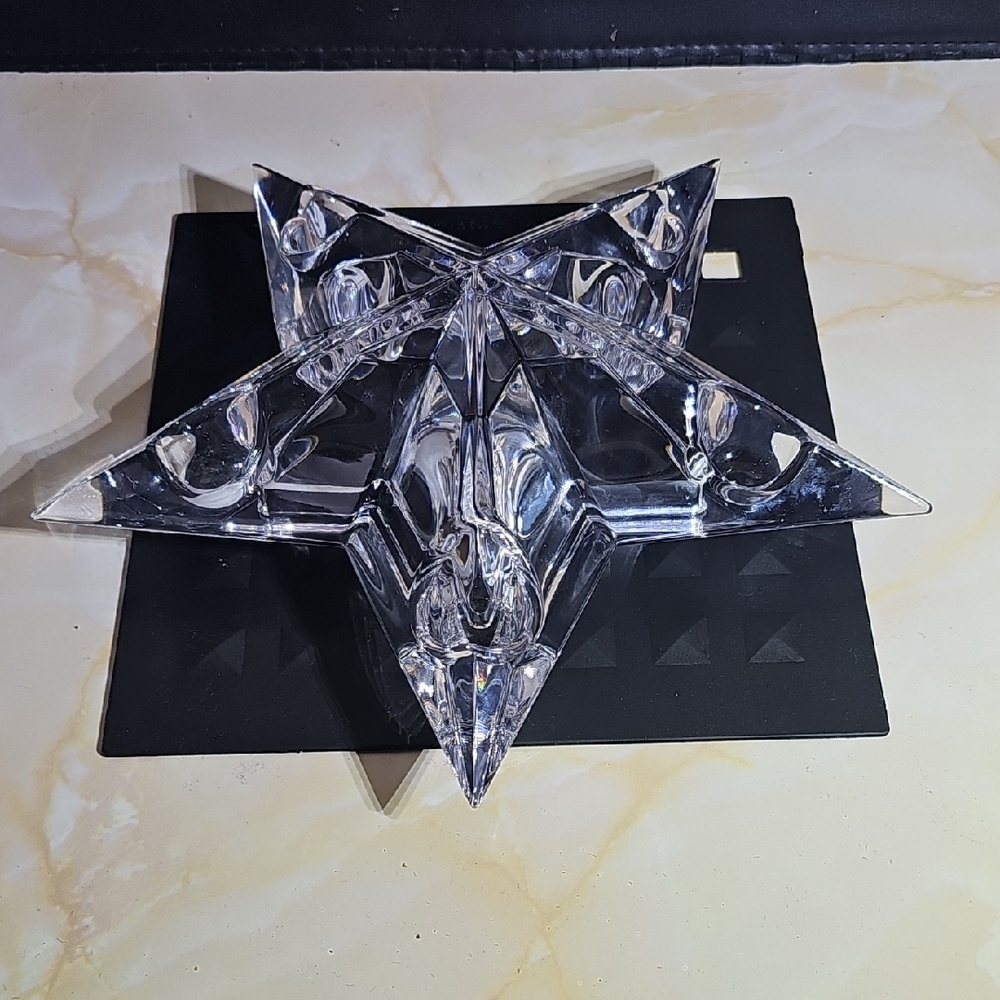 Crystal Star Candle Holder